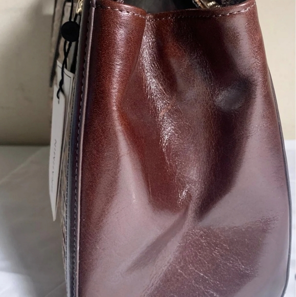 BRAHMIN BERGAMOT COLLECTION SMALL FINLEY SATCHEL BAG - Picture 3 of 10